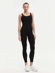 DKNY Kombinezon DP5D4879 Czarny Slim Fit. Czarne sukienki damskie DKNY, bez wzorów, z syntetyku, bez ramiączek. Za 329.99 zł.