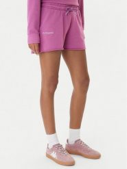 Kappa Szorty sportowe Fefra 351K2RW Fioletowy Regular Fit. Fioletowe spodenki sportowe damskie Kappa, xl, bez wzorów, z bawełny. Za 99.99 zł.