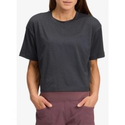 Koszulka szybkoschnąca damska Black Diamond Circuit SS Tee. Czarne koszulki sportowe damskie Black Diamond, bez wzorów, bez ramiączek. Za 188.99 zł.