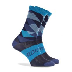 Stylowe funkcjonalne skarpetki Rogelli SCALE 14. Czerwone skarpetki damskie Rogelli, bez wzorów. Za 36.00 zł.