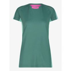 Koszulka szybkoschnąca damska CMP Maila T-Shirt Trail. Zielone koszulki sportowe damskie CMP, bez wzorów, bez ramiączek. Za 125.99 zł.