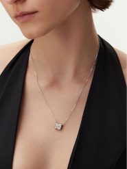 Guess Naszyjnik JUBN05 170JW Srebrny. Szare naszyjniki damskie Guess, metalowe. Za 179.99 zł.