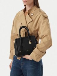 MEXX Torebka EO-MEXX-S-015-10 Czarny. Czarne kuferki damskie Mexx, ze skóry, bez dodatków. Za 299.99 zł.