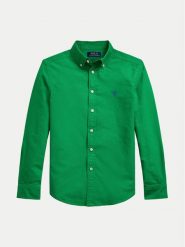 Polo Ralph Lauren Koszula 323858909018 Zielony Regular Fit. Zielone koszule chłopięce Polo Ralph Lauren, bez wzorów, z bawełny, bez kołnierzyka, bez ramiączek. Za 249.99 zł.