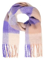 TATUUM Szal w kolorze fioletowo-beżowym - 210 x 40 cm rozmiar: onesize. Brązowe szaliki damskie TATUUM, bez wzorów, z materiału. Za 130.95 zł.