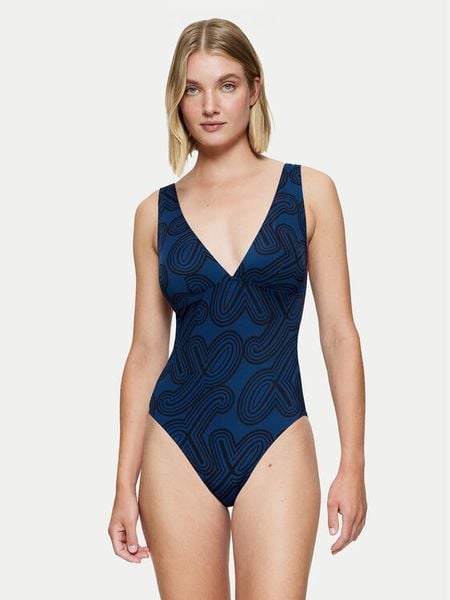 Triumph Strój kąpielowy Flex Smart Summer 10217813 Granatowy. Niebieskie stroje jednoczęściowe Triumph, bez wzorów, z syntetyku. Za 349.99 zł.