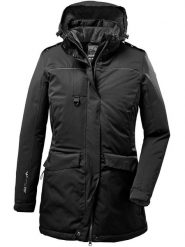 Killtec Parka funkcyjna "Ostfold" w kolorze czarnym rozmiar: 42. Czarne parki damskie Killtec, m, bez kaptura. Za 263.53 zł.