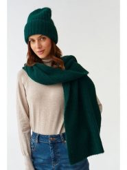 TATUUM Szal w kolorze zielonym - 175 x 36 cm rozmiar: onesize. Zielone szaliki damskie TATUUM, bez wzorów, z tkaniny. Za 60.99 zł.