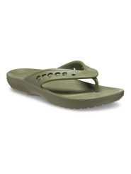 Crocs Japonki "Baya II" w kolorze khaki rozmiar: 41/42. Brązowe klapki damskie Crocs, bez wzorów, z otwartym noskiem, bez obcasa, bez zapięcia. Za 74.63 zł.