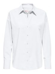 ONLY Koszula w kolorze białym rozmiar: XL. Białe koszule damskie Only, xl, bez wzorów, bez kołnierzyka, bez ramiączek. Za 70.90 zł.