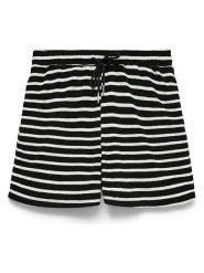 Vero Moda Szorty w kolorze czarno-białym rozmiar: L. Czarne szorty damskie Vero Moda, bez wzorów, z podwyższonym stanem. Za 109.95 zł.