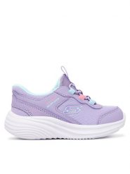 Skechers Sneakersy Bounder Pro - Step One 303690N/LAV Fioletowy jasny. Fioletowe trampki dziewczęce Skechers, bez wzorów, z materiału, bez zapięcia. Za 159.99 zł.