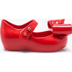 Melissa - Baleriny dziecięce Ultragirl Bow. Czerwone baleriny dziewczęce Melissa, z gumy. W wyprzedaży za 179.90 zł.
