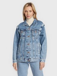 Wrangler Kurtka dżinsowa w kolorze błękitnym rozmiar: M. Niebieskie kurtki damskie Wrangler, m, bez wzorów, bez kaptura. Za 245.96 zł.