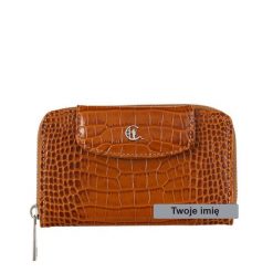 Personalizowany damski portfel skórzany Canaletto PD1445s262 RFIDPS. Portfele damskie bez wzorów, ze skóry. Za 180.50 zł.