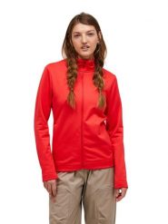 Bluza Peak Performance damska Rider Tech Zip Jacket czerwona - S. Czerwone bluzy damskie Peak Performance, s, bez wzorów, z elastanu, z kapturem. Za 569.00 zł.