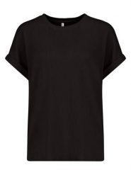 Sublevel Bluzka w kolorze czarnym rozmiar: XL. Czarne bluzki damskie Sublevel, xl, bez wzorów, bez kołnierzyka, bez ramiączek. Za 43.99 zł.