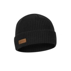 Czapka zimowa Helikon-Tex Wanderer Cap - black. Czarne czapki damskie HELIKON-TEX, na zimę, bez wzorów, z materiału. Za 107.79 zł.