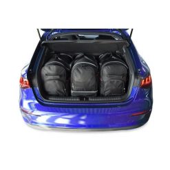 Torby Do Bagażnika Audi A3 Allstreet 2024+ 3 Szt Kjust. Czarne torby podróżne KJUST, bez wzorów. Za 940.00 zł.