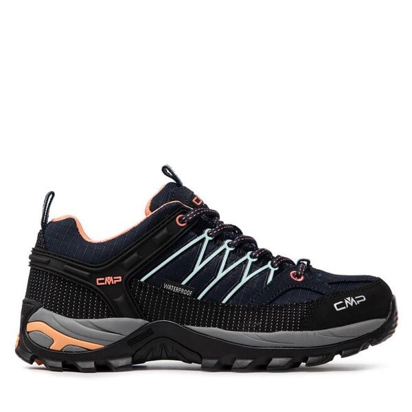 Trekkingi CMP. Niebieskie obuwie sportowe casual damskie CMP, bez zapięcia. Za 291.99 zł.