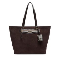 Torebka MICHAEL Michael Kors. Brązowe shopper bag MICHAEL Michael Kors, bez dodatków. Za 1,429.00 zł.