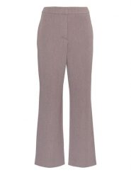 MOSS COPENHAGEN Spodnie "Dyanna" w kolorze jasnobrązowym rozmiar: S. Brązowe spodnie materiałowe damskie Moss Copenhagen, bez wzorów, z materiału. Za 145.60 zł.