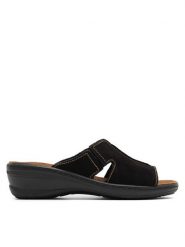 Go Soft Klapki ARC-4854-07 Czarny. Czarne klapki damskie GO SOFT, bez wzorów, ze skóry, bez obcasa, bez zapięcia. Za 149.99 zł.
