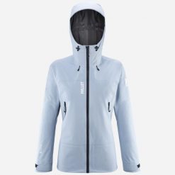 Kurtka damska z membraną MILLET W Kamet Gore-Tex przeciwdeszczowa Niebieski. Niebieskie kurtki damskie Millet, l, bez wzorów, z gore-texu, bez kaptura. Za 1,799.00 zł.