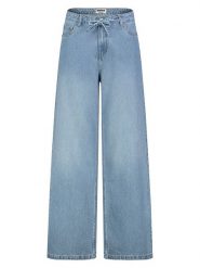 Sublevel Dżinsy - Comfort fit - w kolorze niebieskim rozmiar: XS. Niebieskie jeansy damskie Sublevel, z podwyższonym stanem. Za 126.99 zł.