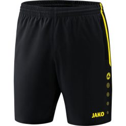 Szorty Jako Competition 2.0. Czarne spodenki sportowe damskie JAKO, bez wzorów, do piłki nożnej. Za 198.50 zł.