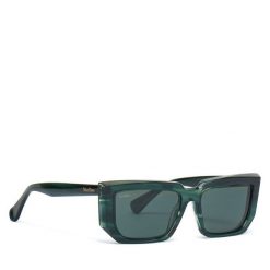 Okulary przeciwsłoneczne Max Mara. Zielone okulary przeciwsłoneczne damskie Max Mara. Za 579.99 zł.