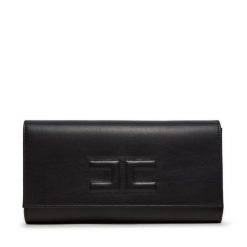 Torebka Elisabetta Franchi. Czarne torebki wieczorowe damskie Elisabetta Franchi, bez wzorów, bez dodatków. Za 1,389.00 zł.