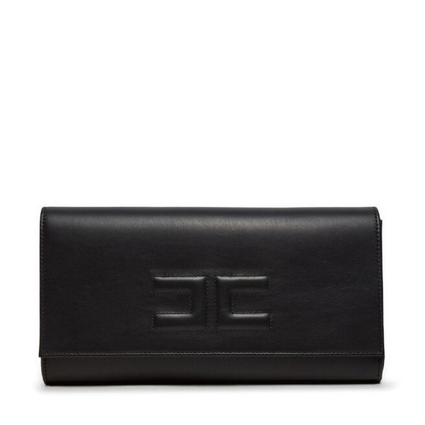 Torebka Elisabetta Franchi. Czarne torebki wieczorowe damskie Elisabetta Franchi, bez wzorów, bez dodatków. Za 1,389.00 zł.