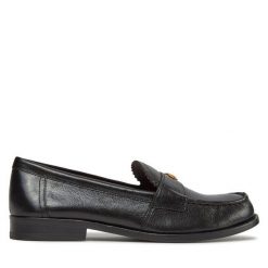 Mokasyny Tory Burch. Czarne mokasyny damskie Tory Burch, bez obcasa. Za 1,029.00 zł.