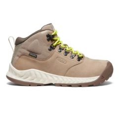 Buty trekkingowe damskie Keen Nxis Evo Wp Mid wysokie. Brązowe obuwie trekkingowe damskie Keen, bez zapięcia. W wyprzedaży za 516.35 zł.