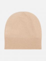 Perfect Cashmere Kaszmirowa czapka "Faith" w kolorze beżowym rozmiar: onesize. Brązowe czapki damskie Perfect Cashmere, bez wzorów, z kaszmiru. Za 126.99 zł.