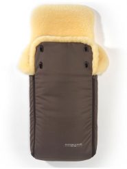 Hofbrucker Śpiworek "Luxus" w kolorze brązowym - 95 x 34 cm rozmiar: onesize. Brązowe akcesoria do wózków Hofbrucker. Za 765.09 zł.