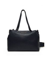Valentino Torebka Blossom Re VBS8P201 Granatowy. Niebieskie torebki klasyczne damskie Valentino, ze skóry, bez dodatków. Za 519.99 zł.