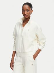 Guess Bluza V6YQ17 K4313 Kremowy Regular Fit. Białe bluzy damskie Guess, xxl, z aplikacjami, z syntetyku, bez kaptura. Za 394.99 zł.