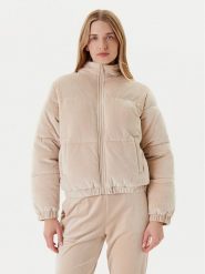 Guess Kurtka zimowa V4BL03 K0232 Beżowy Regular Fit. Brązowe kurtki damskie Guess, na zimę, xs, z aplikacjami, z syntetyku, bez kaptura. Za 459.99 zł.