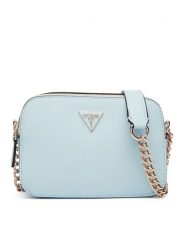 Guess Torebka Noelle II HWZG96 72140 Niebieski jasny. Niebieskie torebki wieczorowe damskie Guess, z aplikacjami, ze skóry, bez dodatków. Za 549.99 zł.