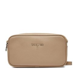 Torebka Patrizia Pepe. Brązowe listonoszki damskie Patrizia Pepe, bez wzorów, bez dodatków. Za 579.99 zł.