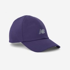 Czapka sportowa z daszkiem New Balance rozmiar 58. Brązowe czapki z daszkiem damskie New Balance, na lato, bez wzorów, z materiału. Za 99.99 zł.