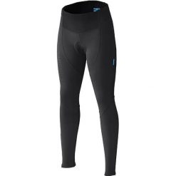 Legginsy damskie z wkładką Shimano Performance Windbreak Black. Czarne legginsy damskie Shimano, m, bez wzorów, z materiału. Za 346.54 zł.