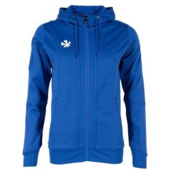 Damska bluza dresowa zapinana na zamek z kapturem Reece Australia Cleve TTS. Niebieskie bluzy damskie REECE, s, bez wzorów, z dresówki, z kapturem. Za 229.25 zł.