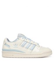 Adidas Sneakersy Forum Low Cl JR0498 Biały. Białe obuwie sportowe damskie Adidas, ze skóry, bez zapięcia. Za 449.99 zł.