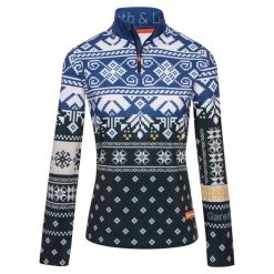 Bluza narciarska Damska Gareth & Lucas Ninety. Białe bluzy damskie GARETH & LUCAS, na zimę, bez wzorów, z elastanu, bez kaptura. Za 229.99 zł.