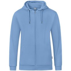 Kurtka Jako Organic. Niebieskie kurtki damskie JAKO, m, bez wzorów, z bawełny, z kapturem. Za 366.00 zł.
