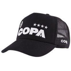 Czapka Dla Dorosłych - Campioni - Czarna. Czarne czapki damskie COPA FOOTBALL, bez wzorów. Za 127.10 zł.