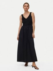 Vero Moda Sukienka letnia Vally 10345917 Czarny Loose Fit. Czarne sukienki damskie Vero Moda, bez wzorów, z syntetyku, bez ramiączek. Za 199.99 zł.